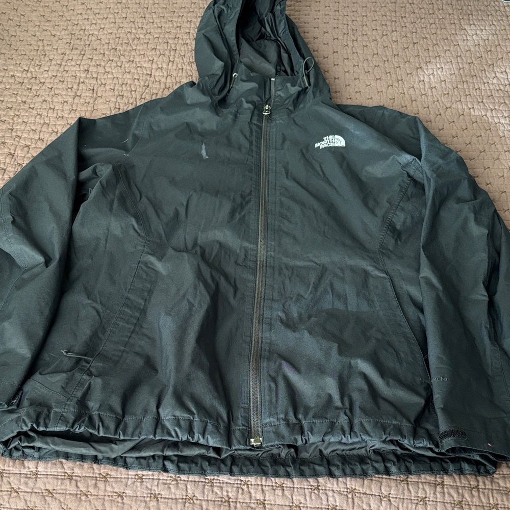 The North Face Hooded Raincoat - Picture 1 of 7
